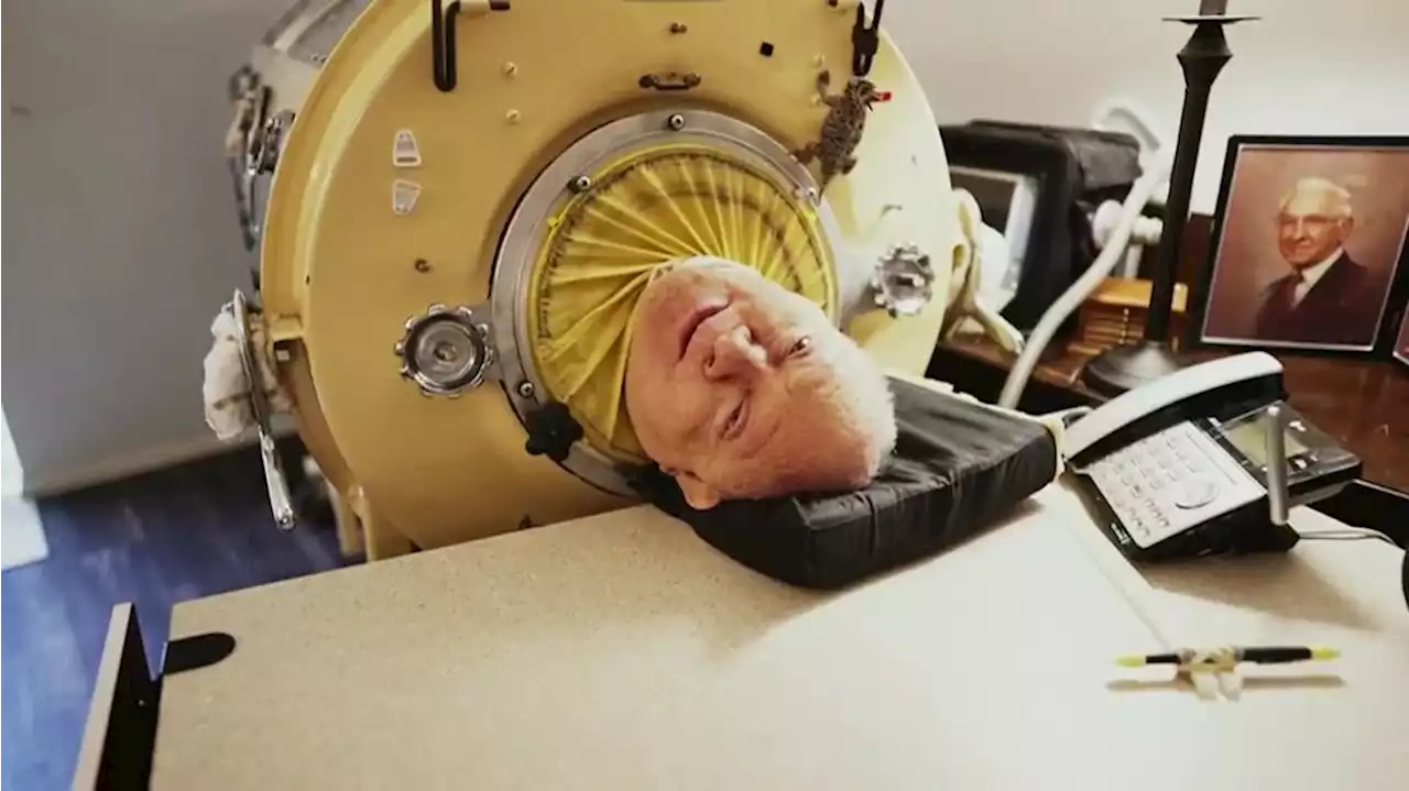 ‘My life is incredible’: 76-year-old man is one of the last people with an iron lung