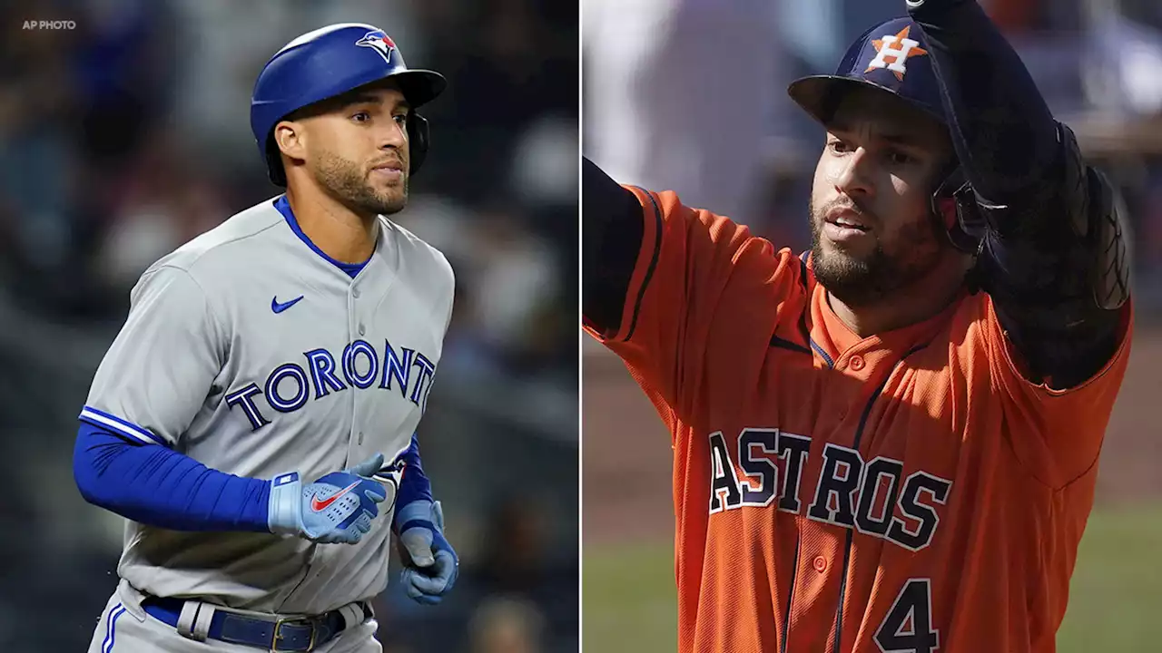 Houston Astros facing former star George Springer for 1st time since his departure last year