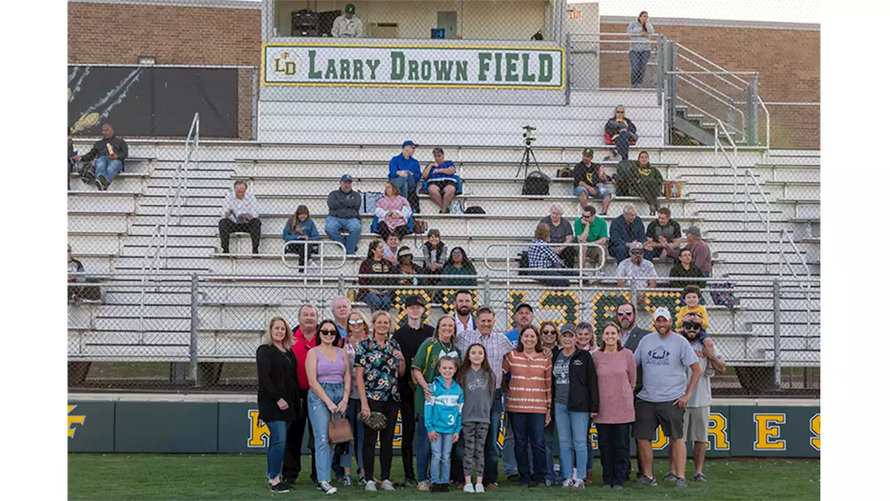 Klein Forest HS baseball field dedicated to retired coach Mr. Larry Drown