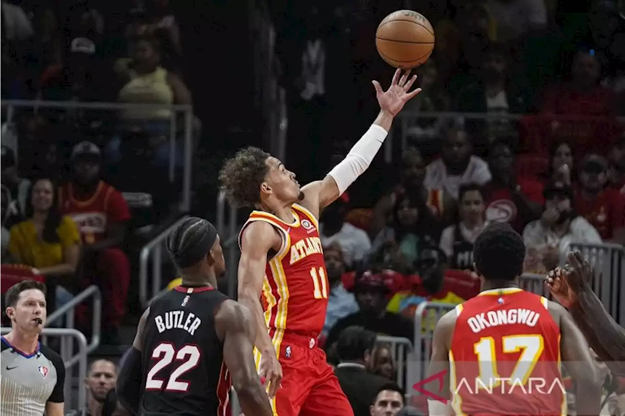 Hawks pangkas ketertinggalan dari Heat usai menangi Gim 3