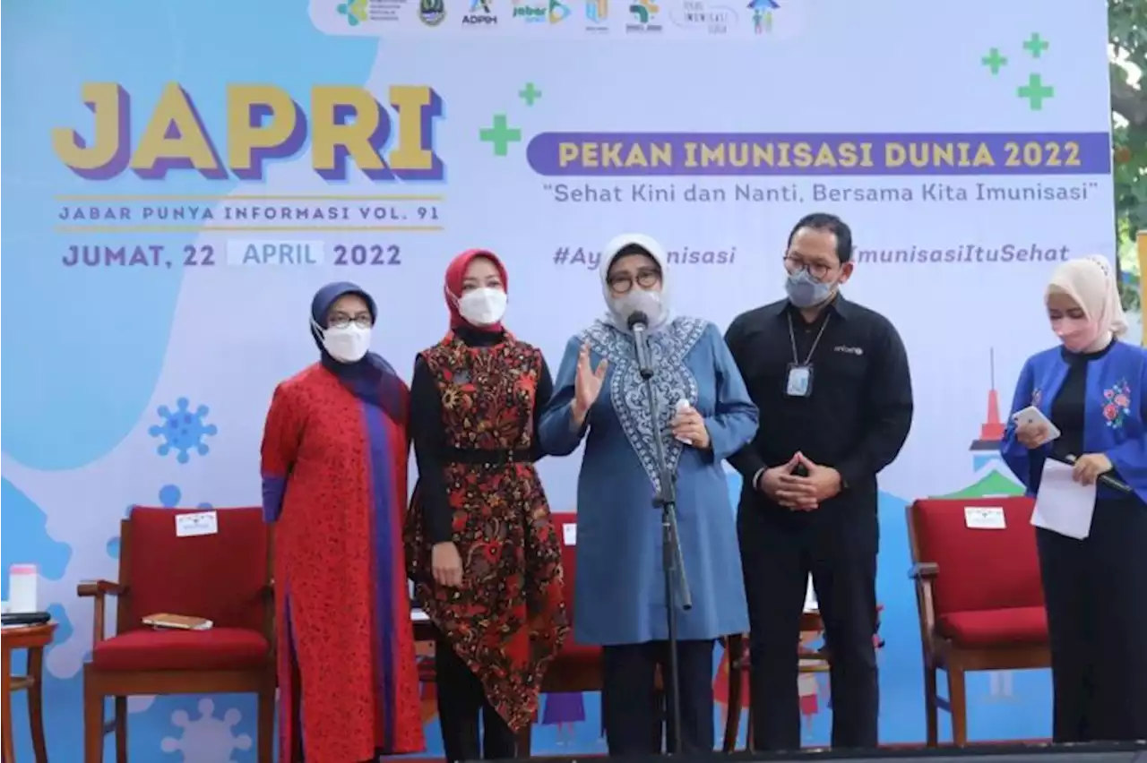 Jabar optimistis capai target 95 persen imunisasi dasar anak pada 2022