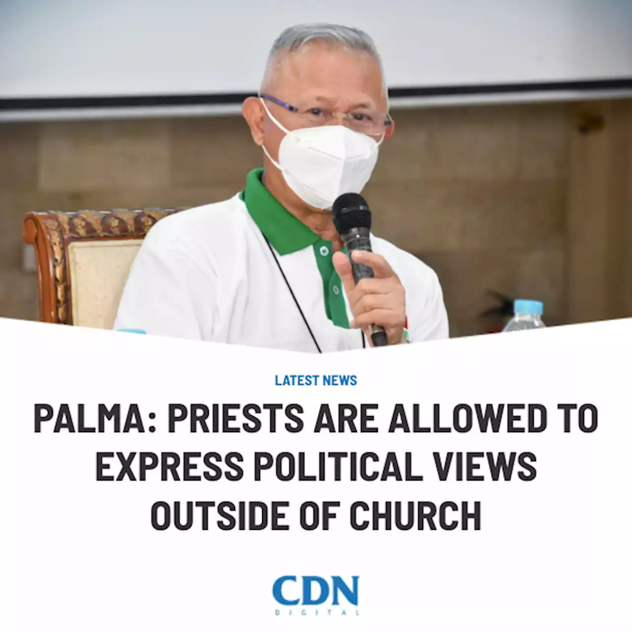 Palma: Priests are allowed to express political views outside of church