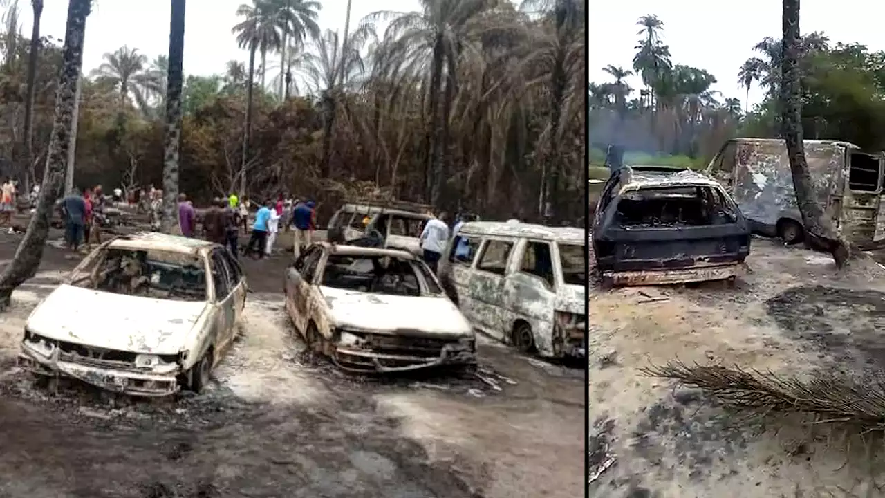 Many Burnt Beyond Recognition In Imo Illegal Refinery Explosion