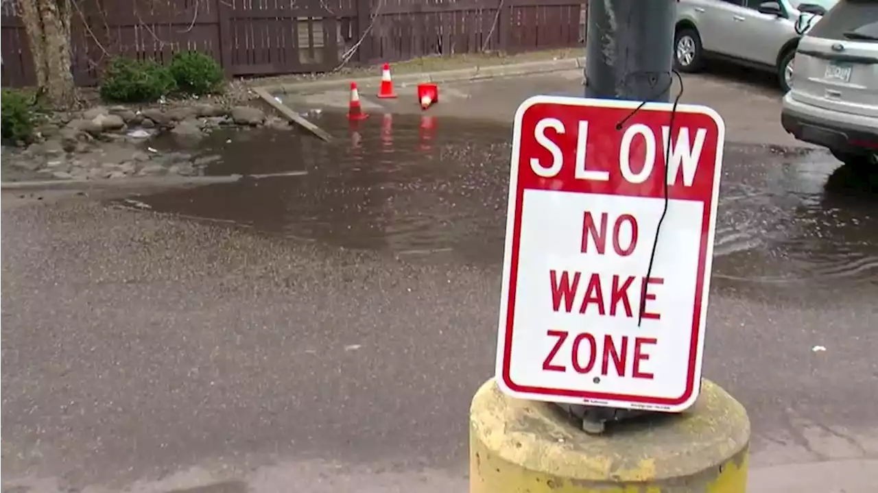 Parking lot puddle dubbed ‘Lake Chipotle’ becomes popular tourist spot