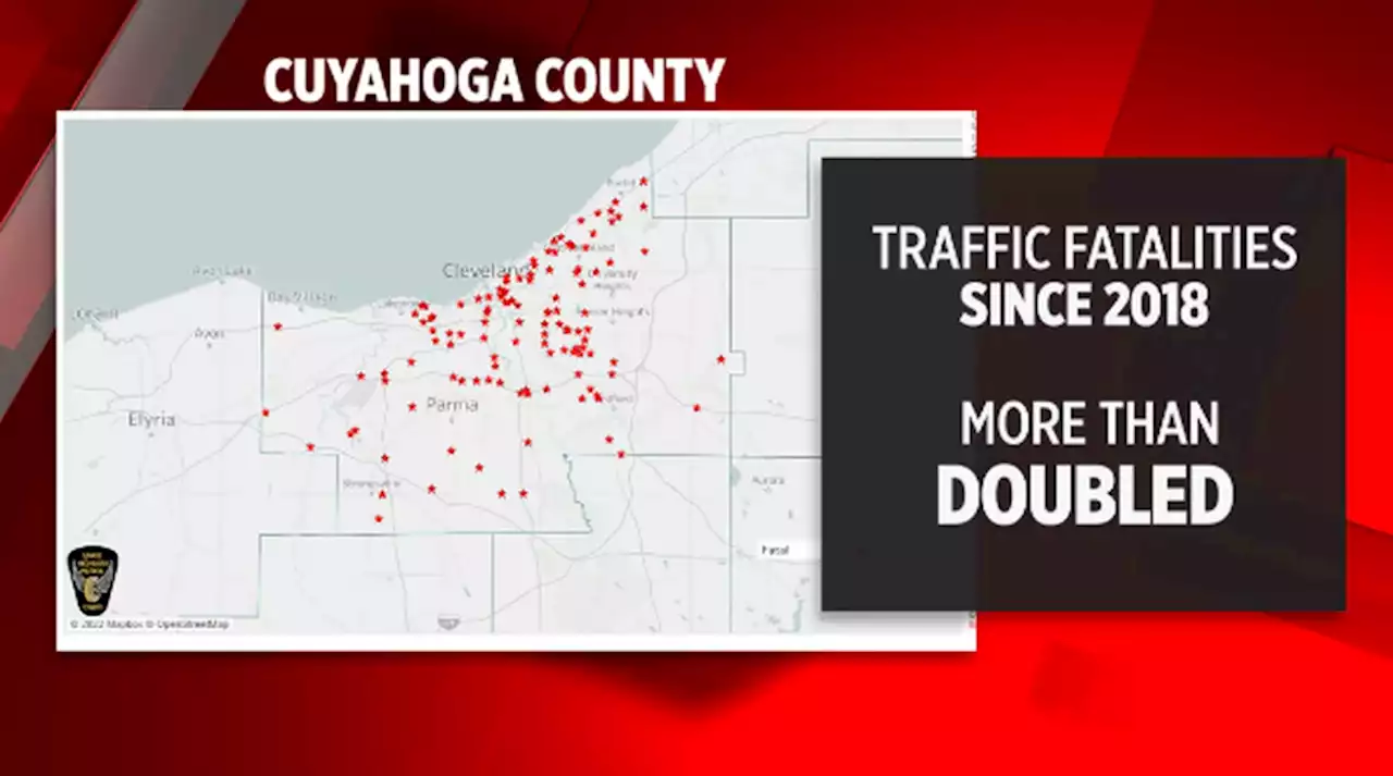 Traffic fatalities in Cuyahoga County more than doubled since 2018