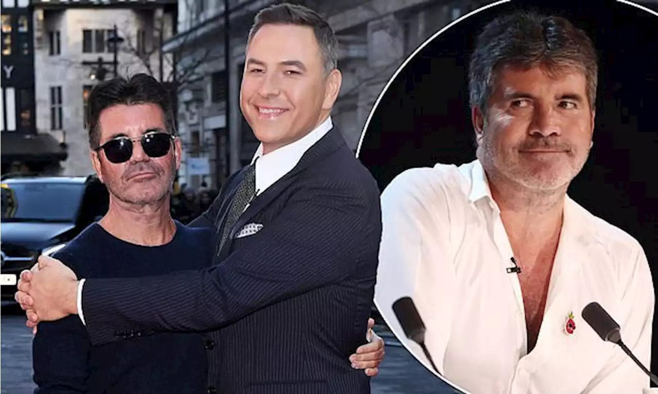 Simon Cowell drops cheeky hair transplant dig at David Walliams