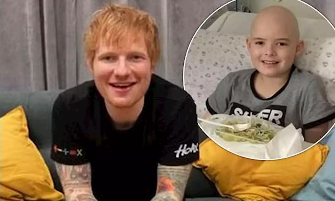 Ed Sheeran sends a heartwarming message to special teenage fan