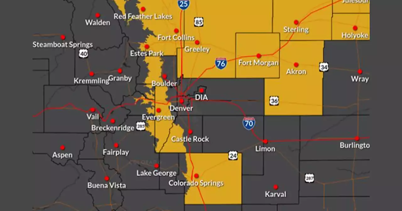 Cooler and windy across Colorado this weekend