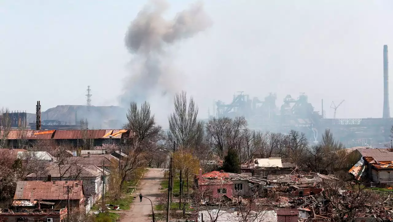 Russische Truppen starten erneut Angriffe auf das Stahlwerk bei Mariupol