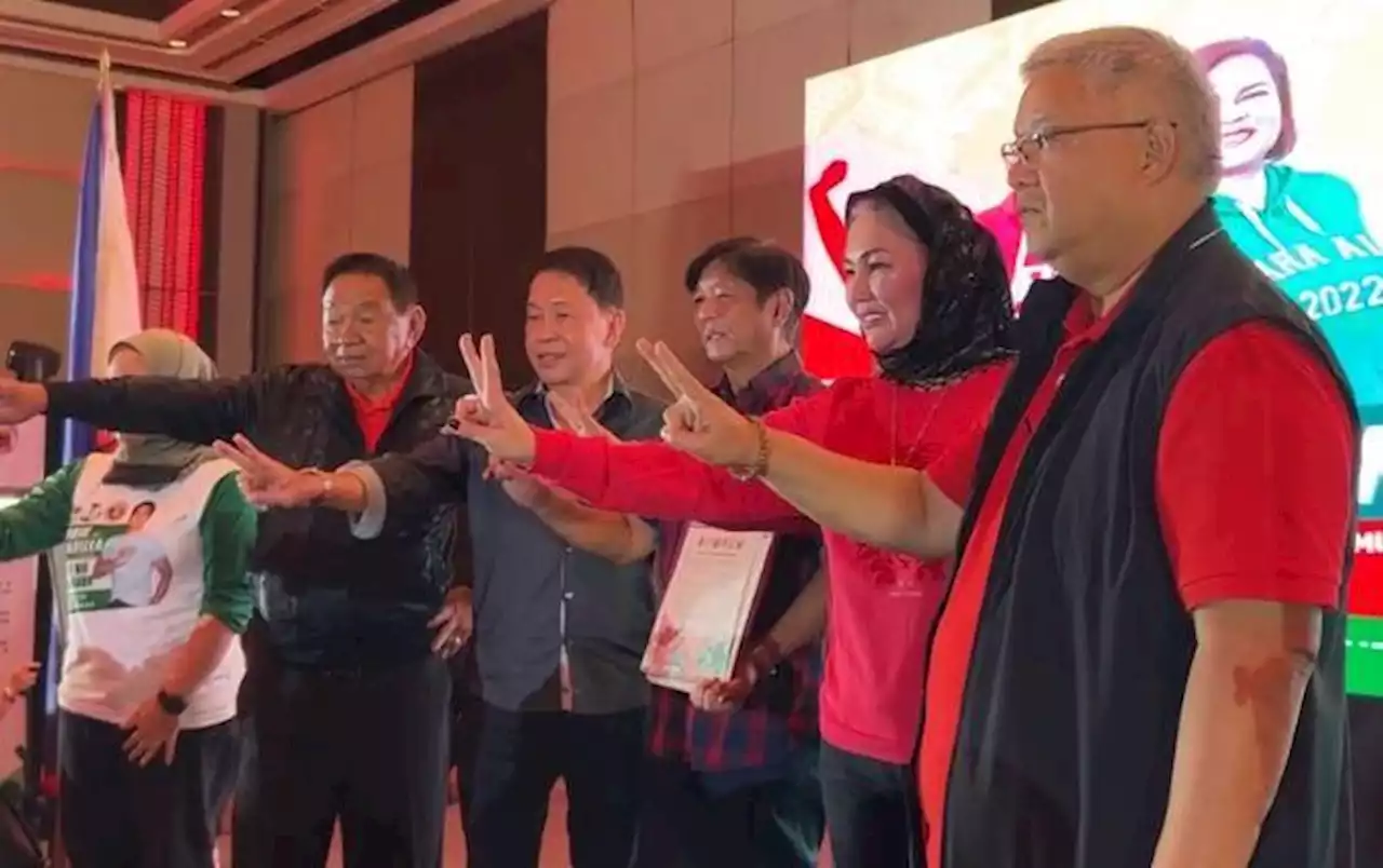 BARMM leaders boost bid of Marcos Jr., Sara