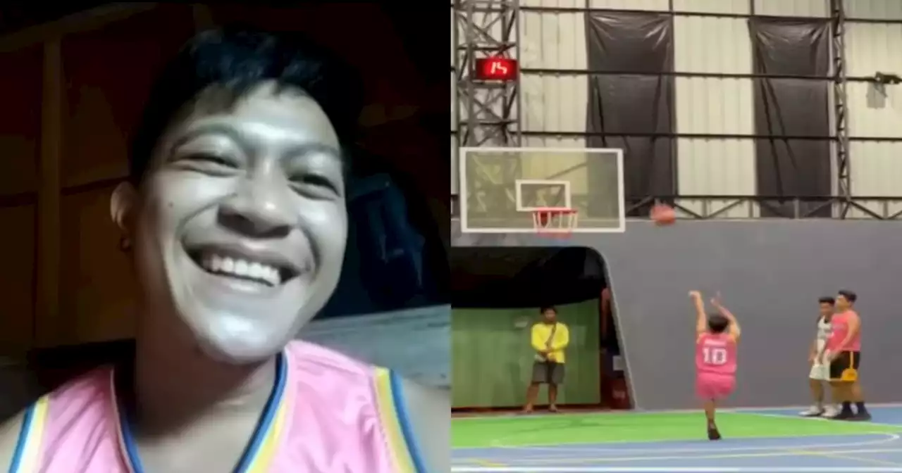 Basketball player with only one leg goes viral after hitting 3-pointers like a boss