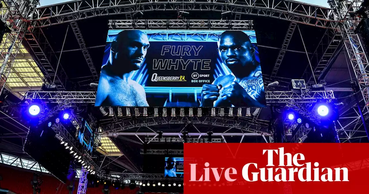 Tyson Fury v Dillian Whyte: WBC world heavyweight boxing title fight – live!