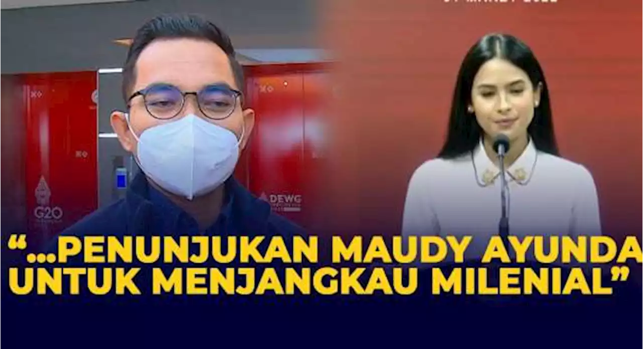 Maudy Ayunda Jadi Juru Bicara KTT G20 Tuai Kritik, Ini Kata Kominfo