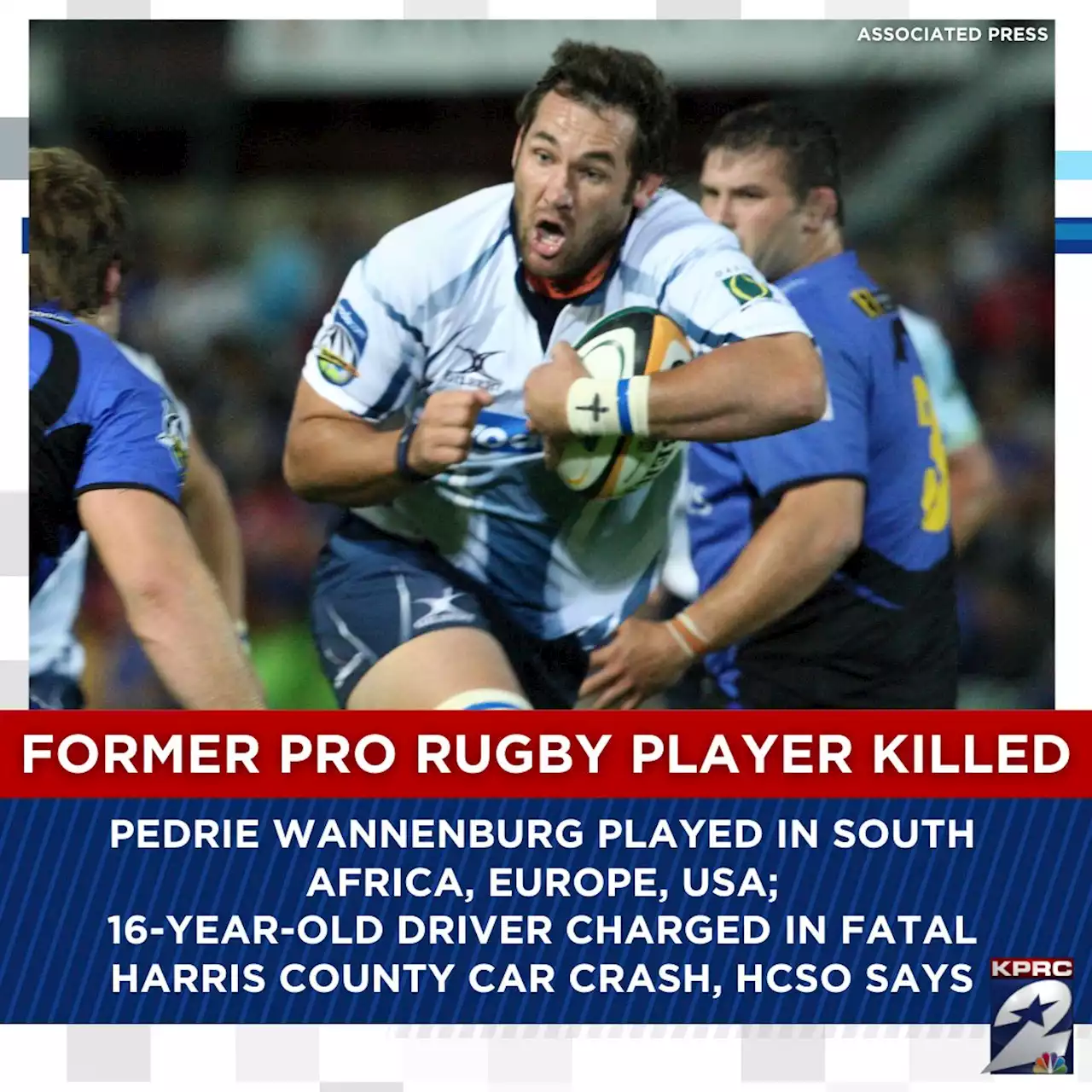 Pedrie Wannenburg: This is what we know about the former South African rugby player killed in major crash in NW Harris County