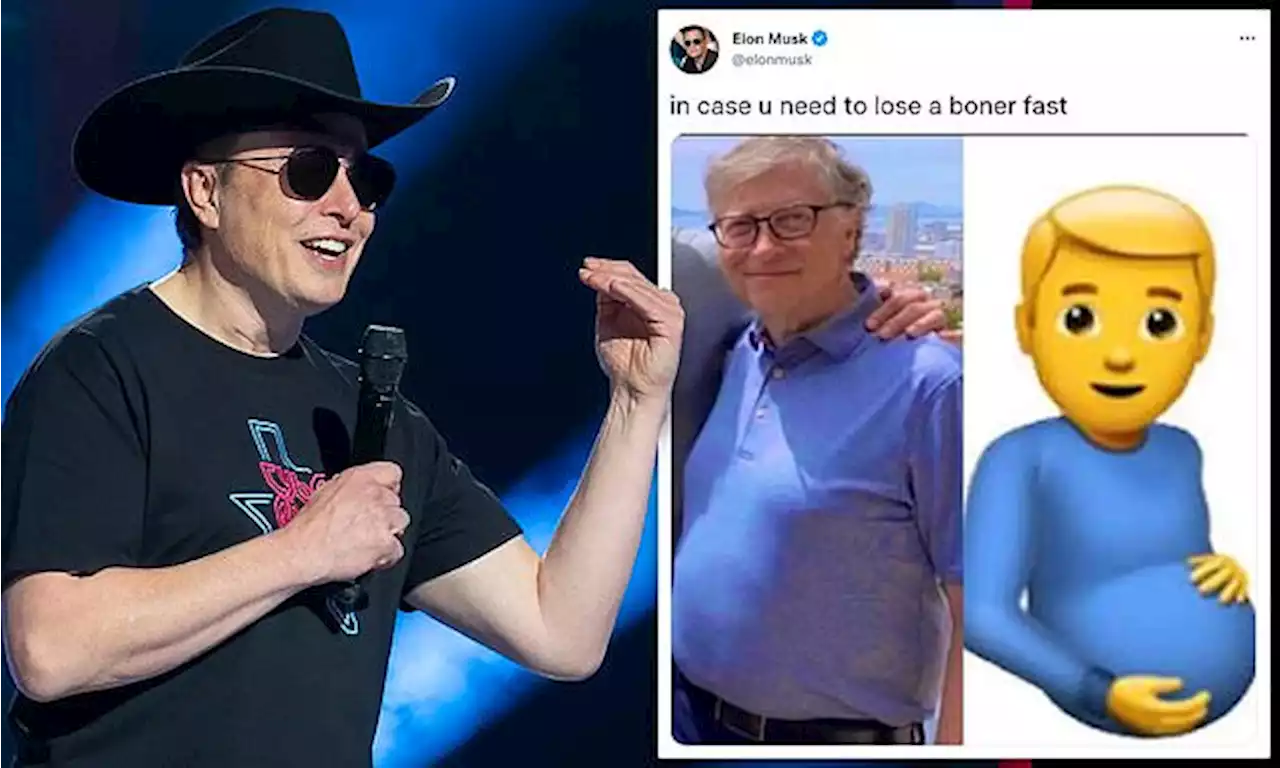 Elon Musk likens Bill Gates to pregnant man emoji in scathing tweet