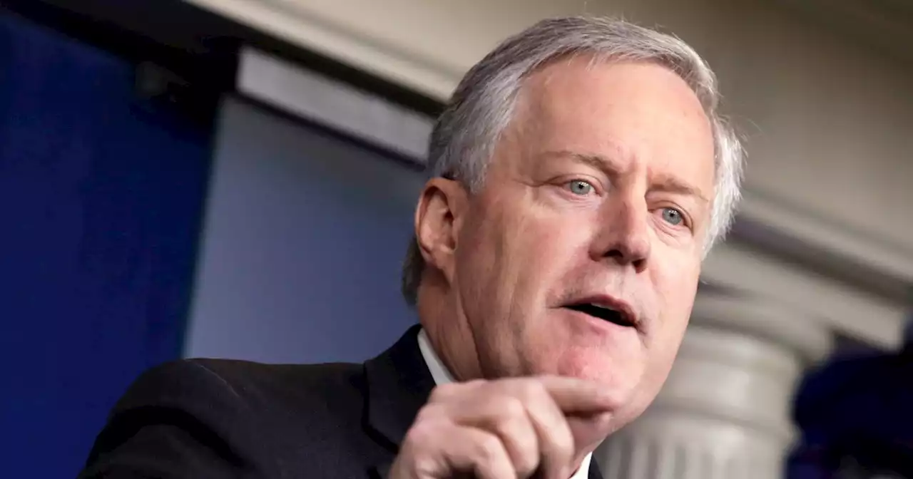 Meadows was warned Jan. 6 could turn violent, former White House official says