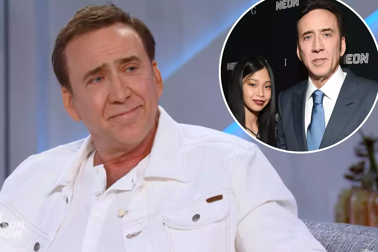 Nicolas Cage reveals sex and name of baby with wife Riko Shibata