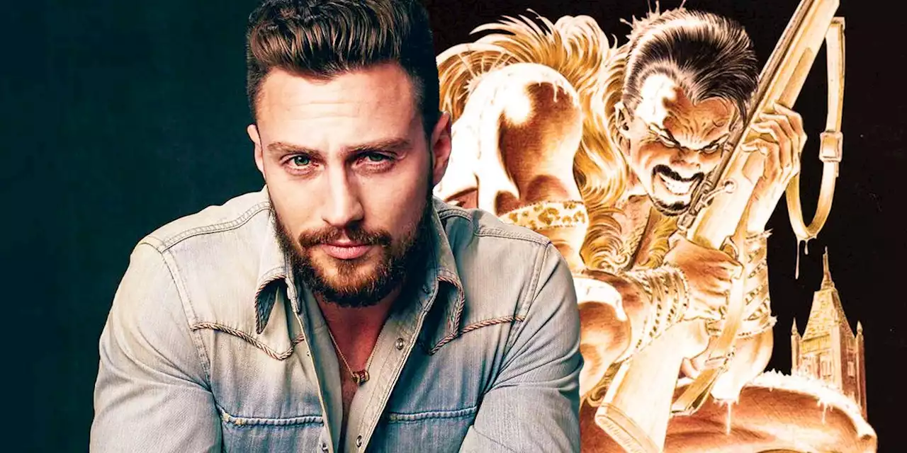 Kraven Set Photos Show Aaron Taylor-Johnson Filming Intense Action Scene