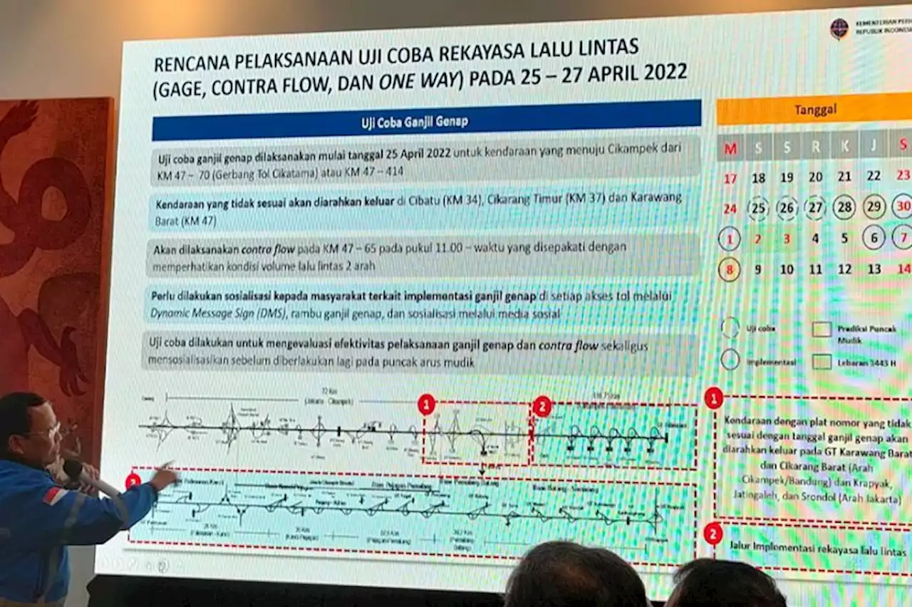 Uji Coba Ganjil Genap Menuju Cikampek Dimulai 25 April 2022, Begini Rencananya