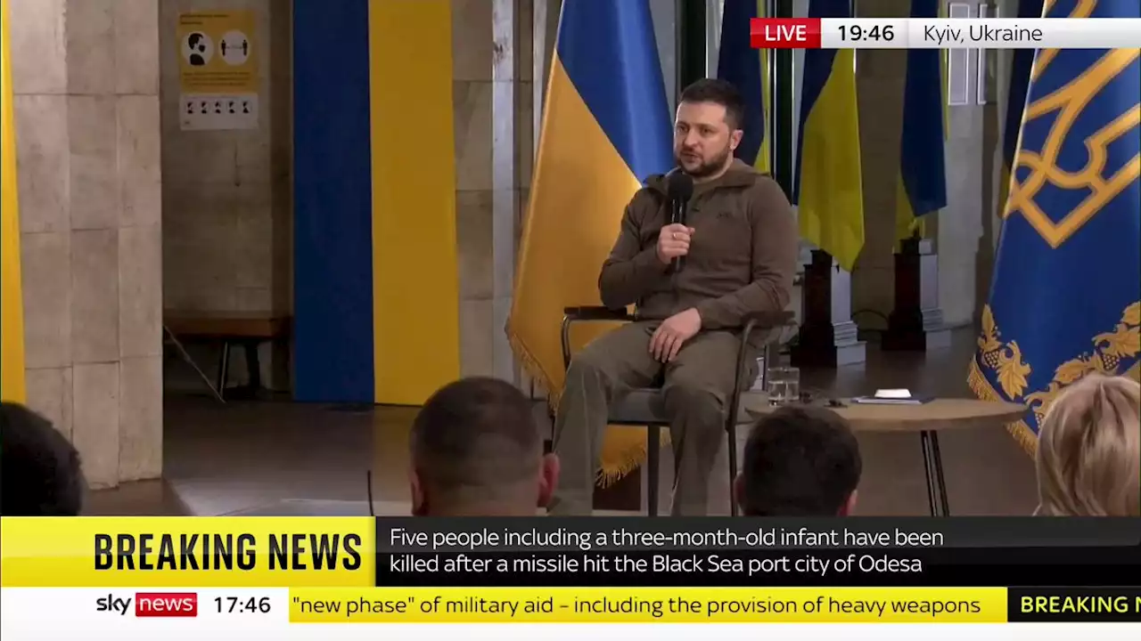 Ukraine news live: President Zelenskyy says he 'does not fear' meeting Putin; Russian forces 'trying to storm' final holdout in Mariupol