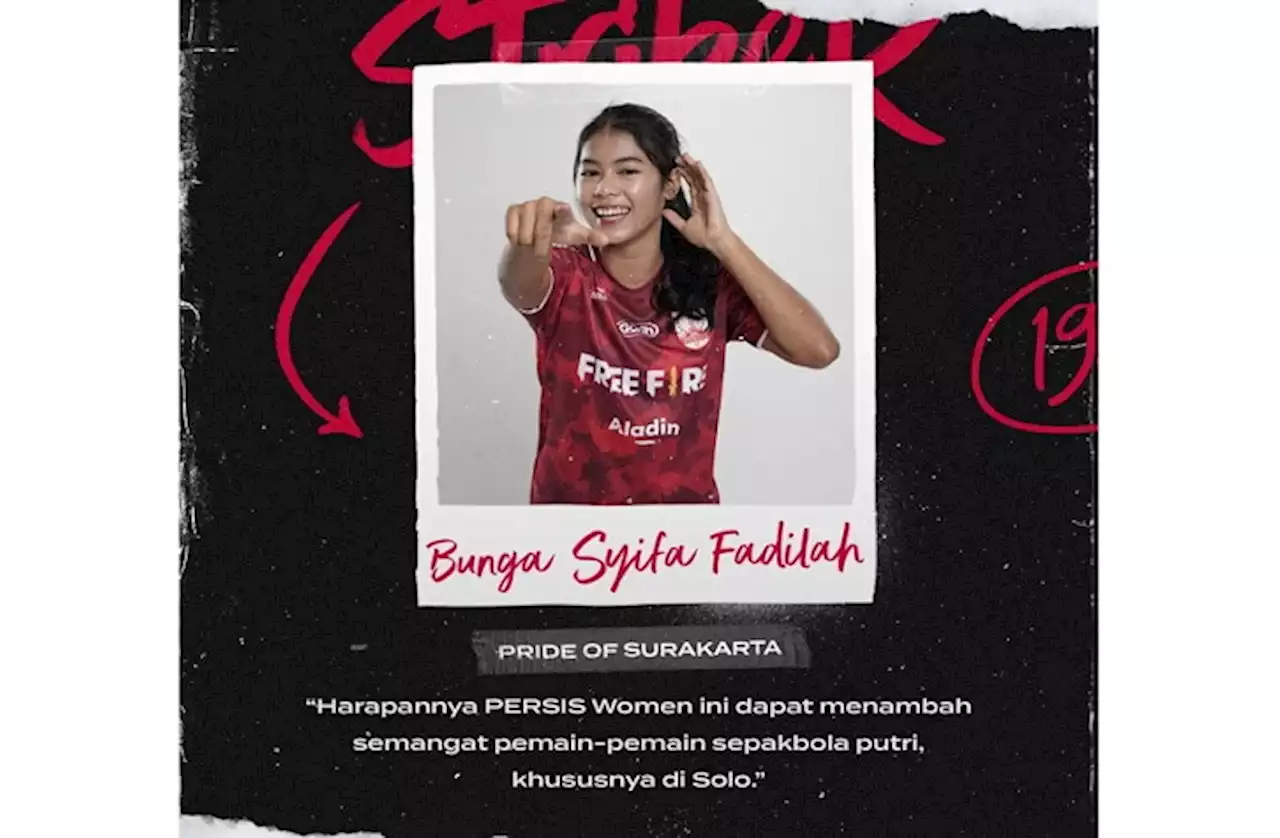 Kenalin Bunga Syifa Fadilah, Persis Women Generasi Pertama Asal Solo