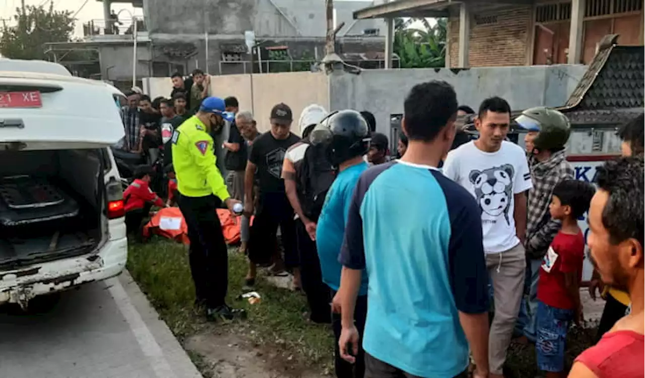 Motor Senggol Pikap, Pemuda Sragen Meninggal Terbentur Cor Beton