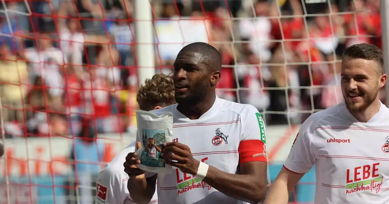 Bundesliga: Anthony Modeste jubelt gegen Bielefeld mit eigener Kaffee-Marke