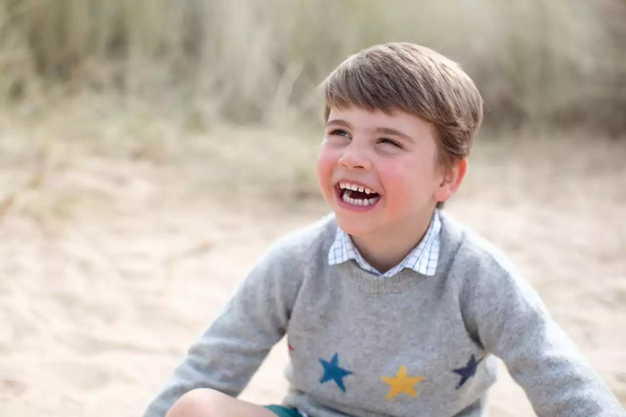 You are four! Photos issued of laughing Prince Louis to mark birthday