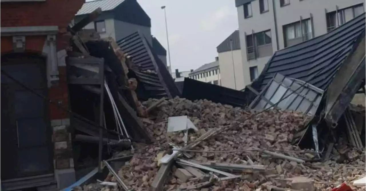 Une maison en travaux s’effondre sur les hauteurs de Liège: les secours sont sur place, on ignore si des personnes se trouvent sous les décombres