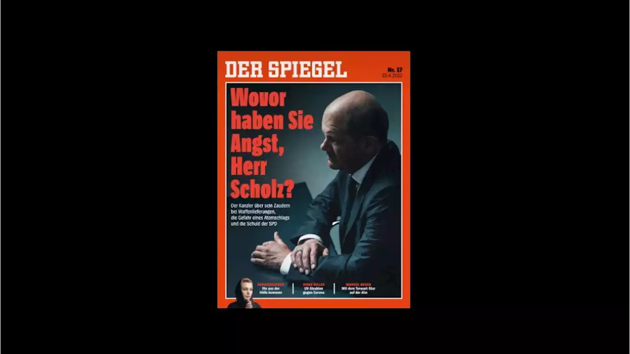 Olaf Scholz im „Spiegel“