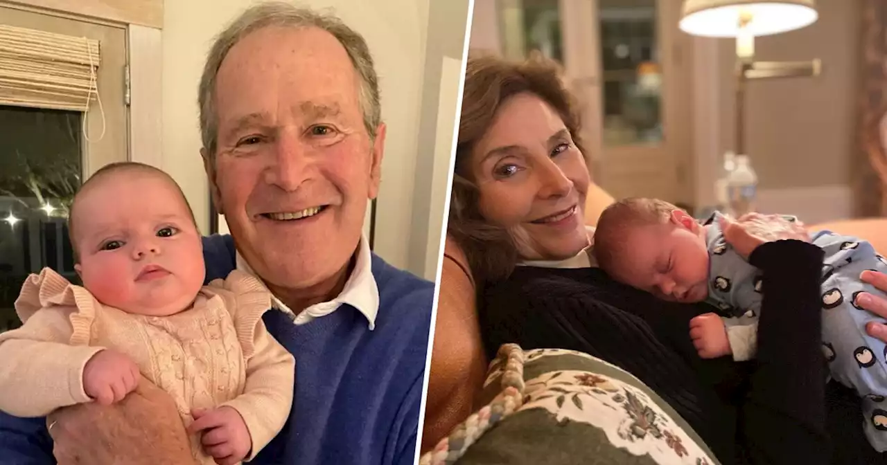 Barbara Bush’s baby daughter is so adorable in never-before-seen family photos