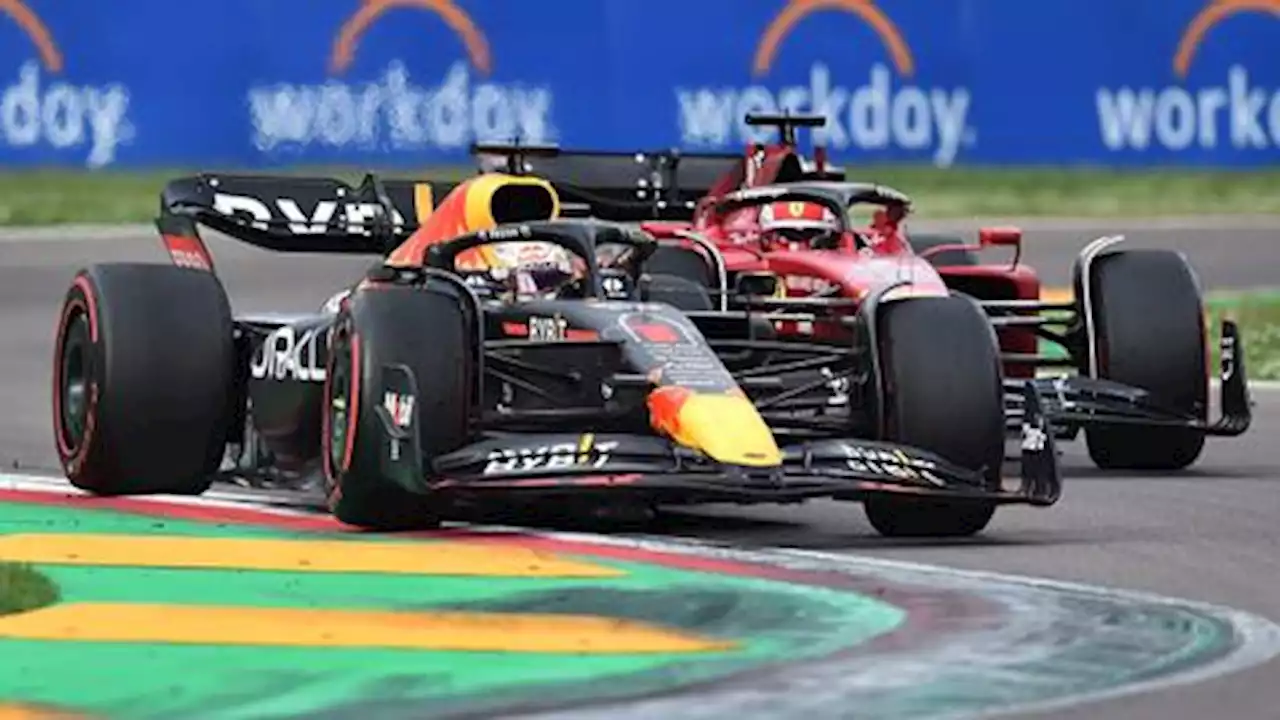 Verstappen wins sprint at Imola, Leclerc extends F1 lead