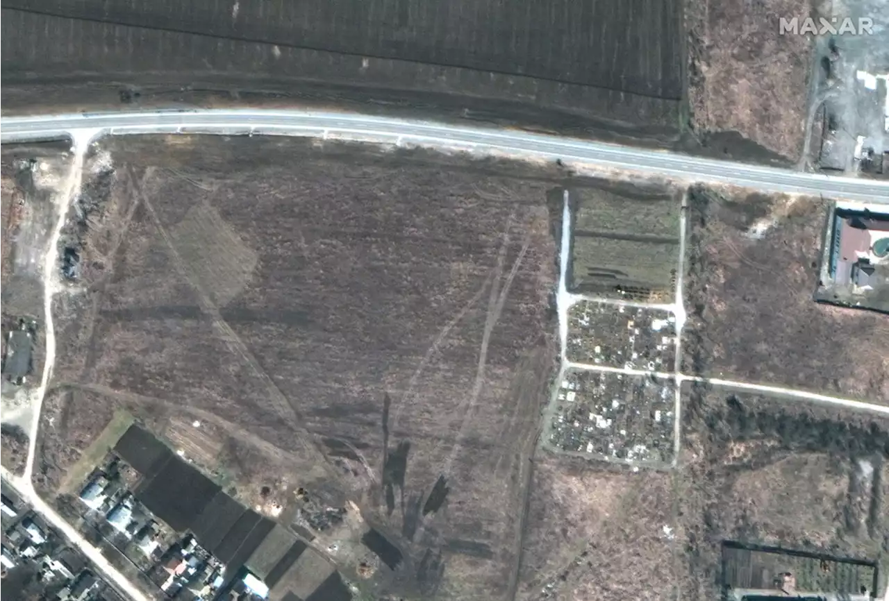 Another possible mass grave with as many as 9,000 bodies is found near Mariupol