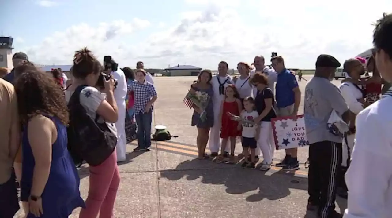 Crew of USS Billings returns home to Mayport after 4 month deployment