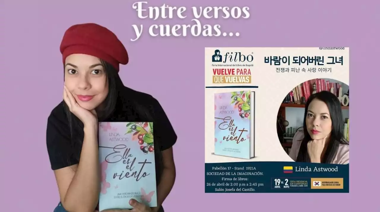 Linda Astwood presenta “Ella es el viento”, en la Feria del Libro de Bogotá