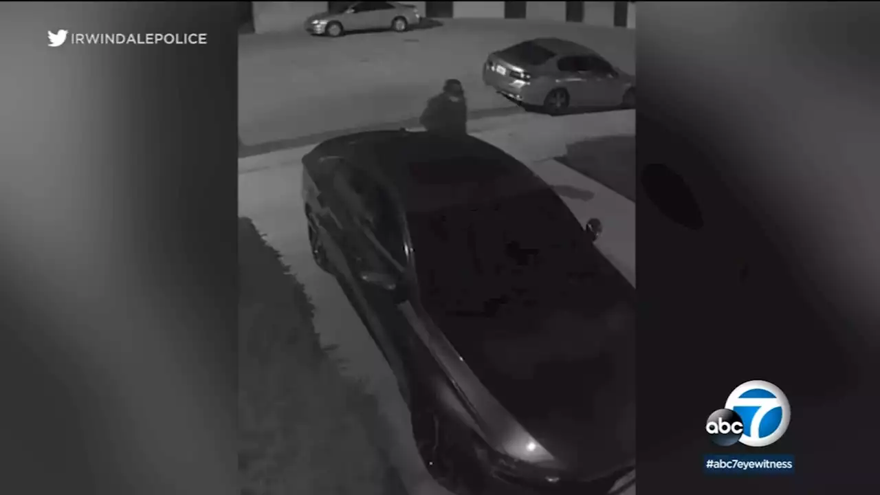 Irwindale police searching for suspect linked to series of car break-ins