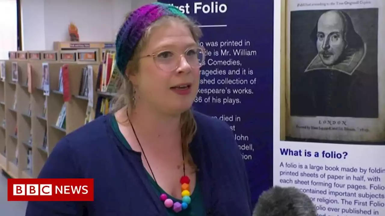 Shakespeare First Folio copy starts West Midlands tour