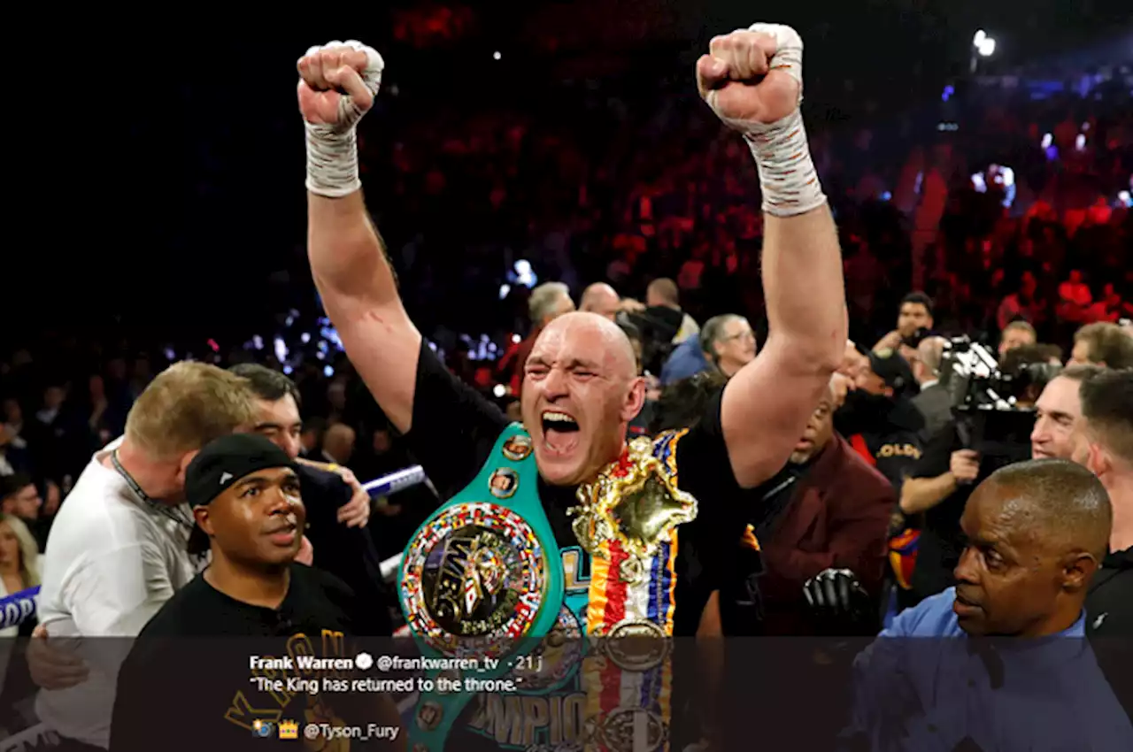 Episode Dillian Whyte Rampung, Tyson Fury Ditunggu Predator UFC pada Duel Hybrid - Bolasport.com