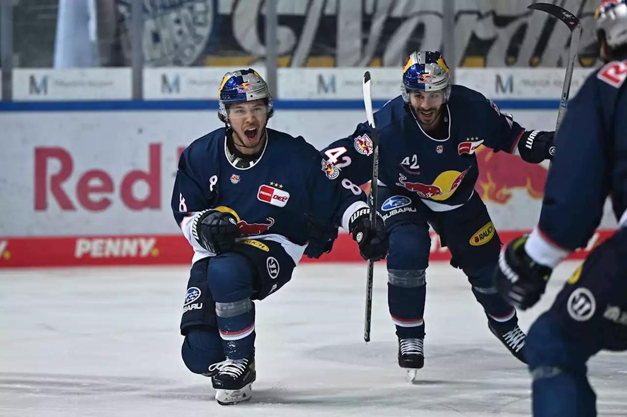 Dritter Sieg gegen Wolfsburg - EHC München steht im DEL-Finale