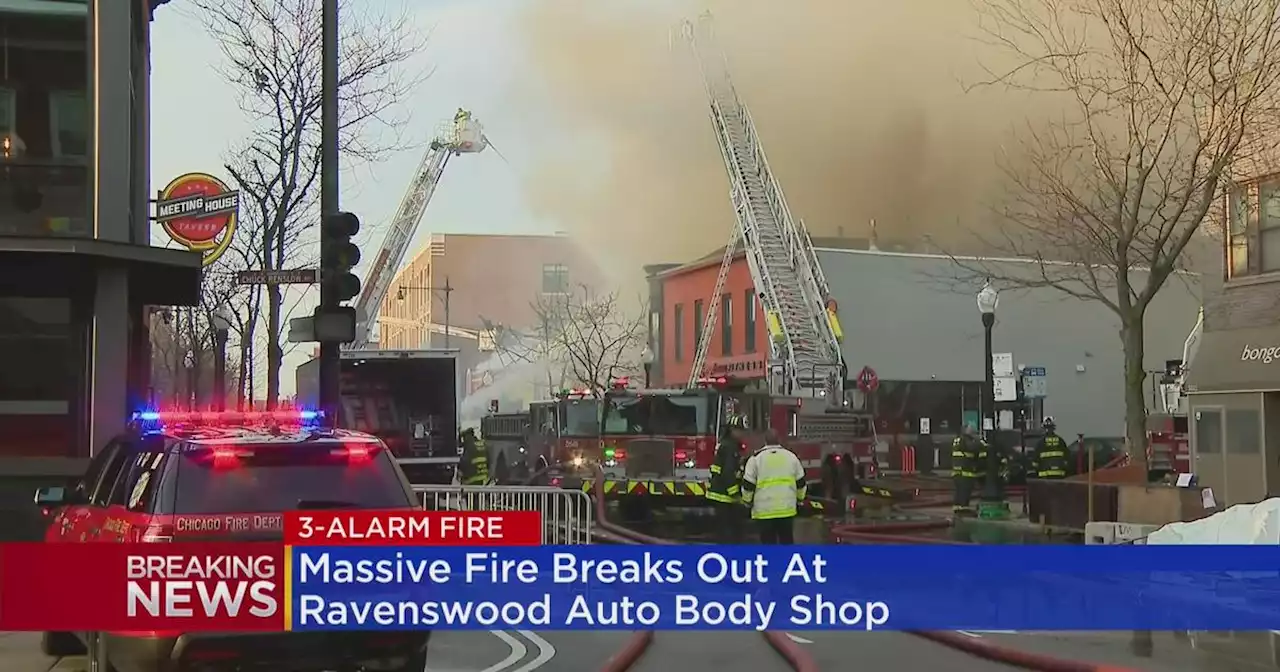 Fire crews battle massive fire in Andersonville; 1 person hospitalized