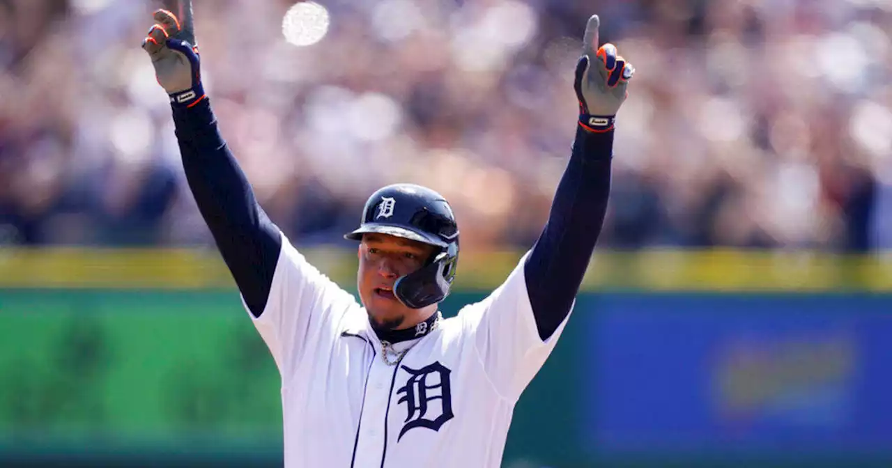 Detroit Tigers' Miguel Cabrera gets 3,000th hit in game against Colorado