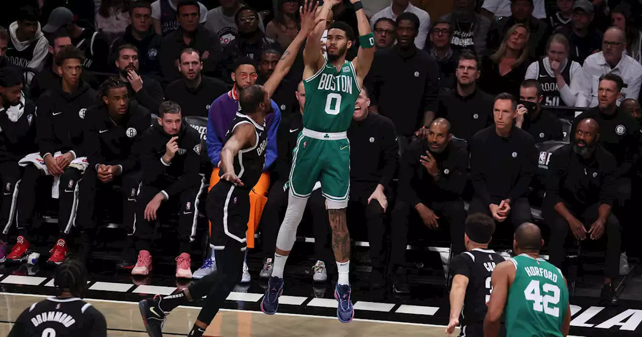 Tatum, Brown lead Celtics to win, 3-0 lead over Nets