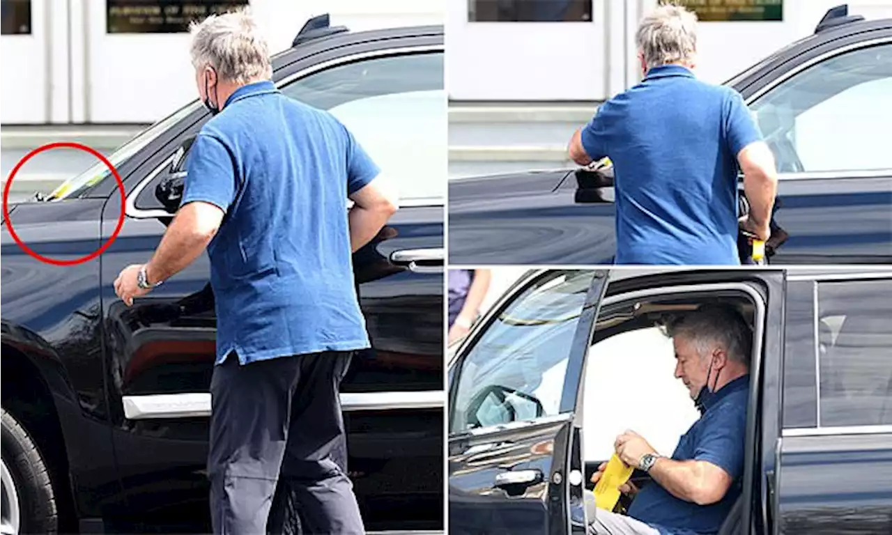 Alec Baldwin gets parking ticket in East Hampton days after new report