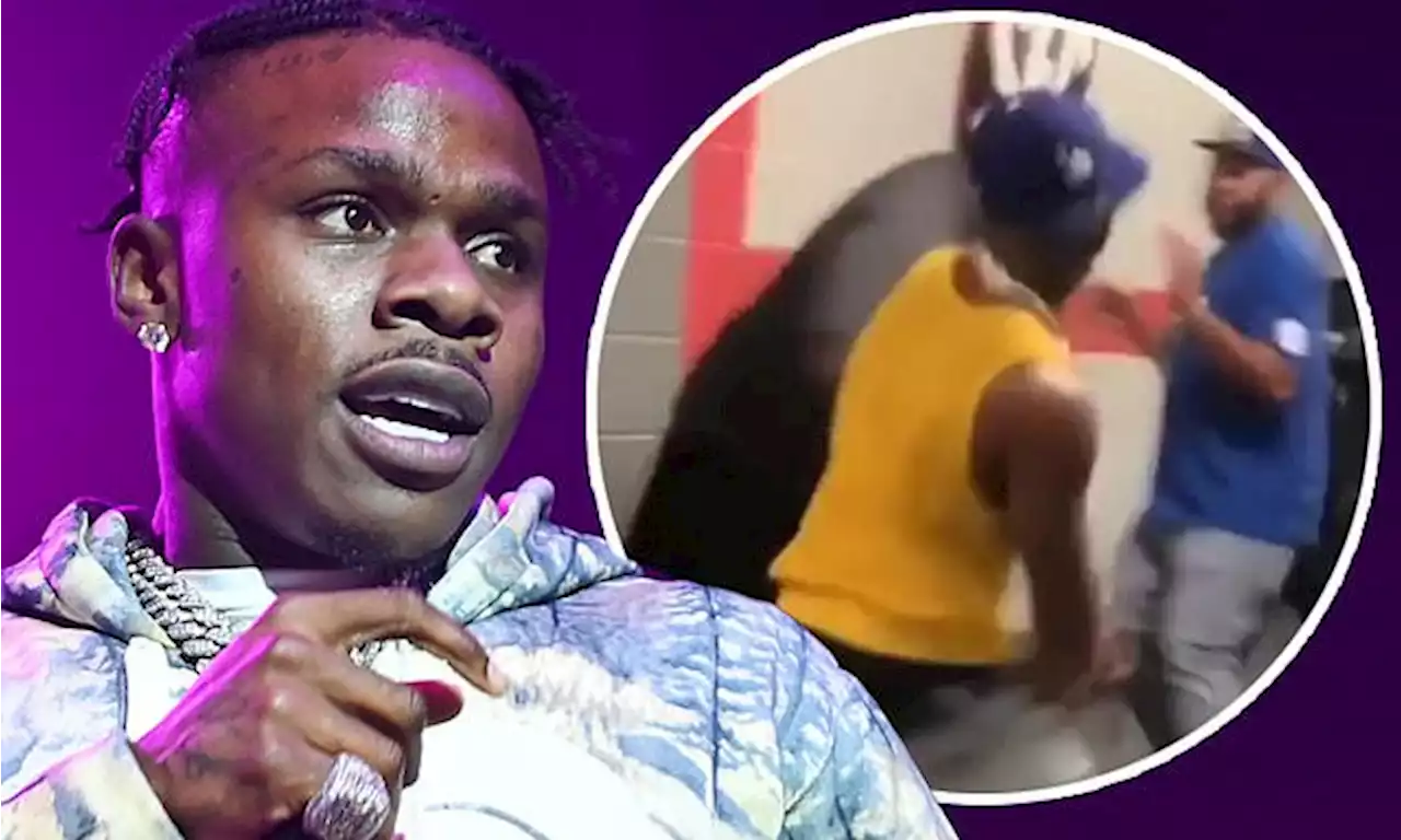 DaBaby is 'seen fighting' member of his own team in viral video