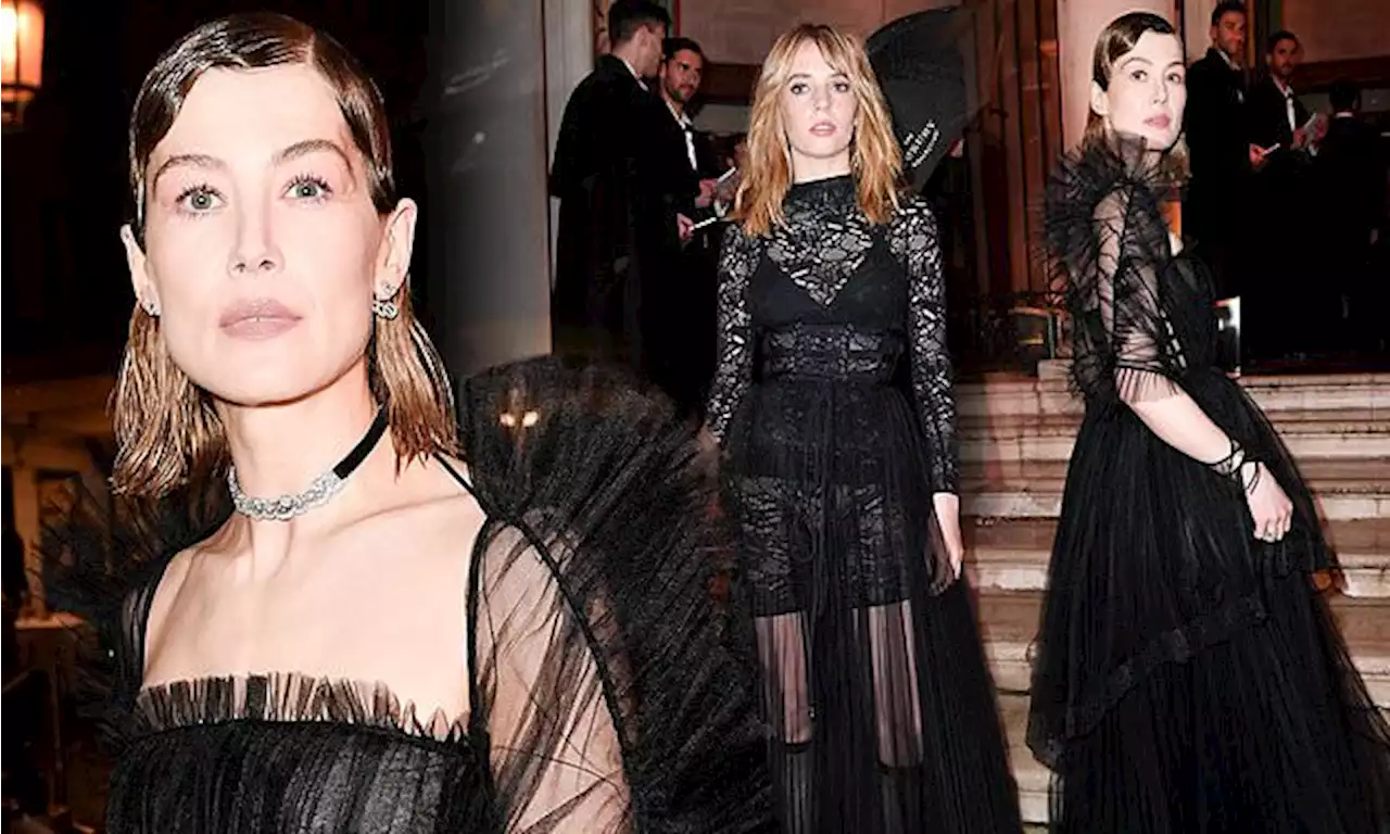 Rosamund Pike and Maya Hawke look incredible at Dior fashion event