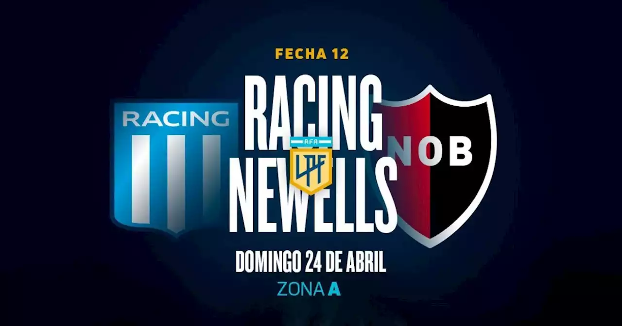 Racing - Newell's: hora, probables formaciones y TV