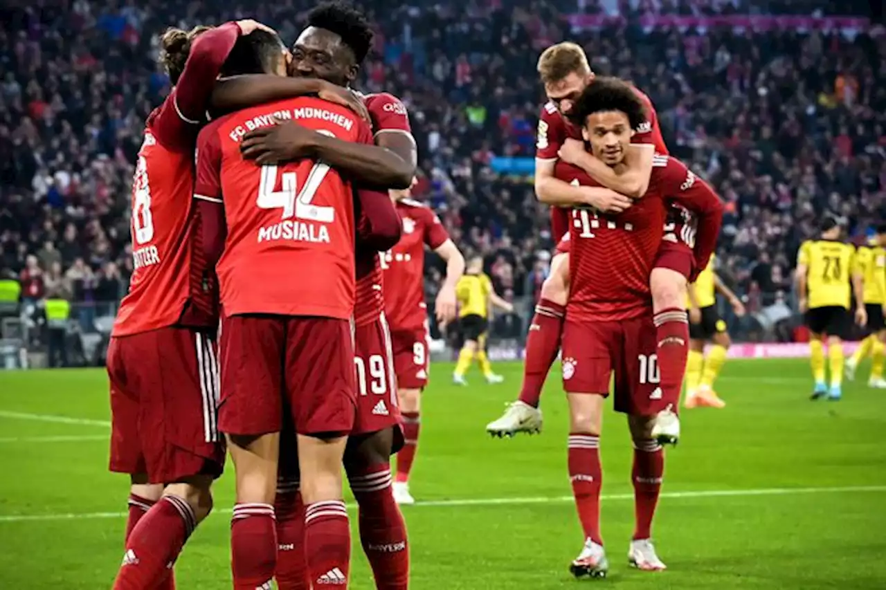 ¡Campeones! Bayern Múnich derrotó a Dortmund y sumó su décima Bundesliga al hilo