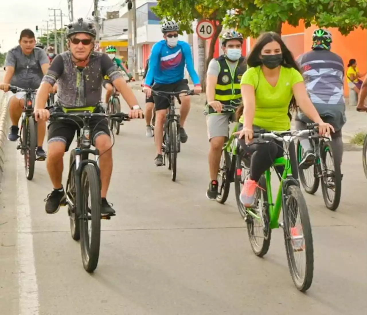 ¡Prográmate! Domingo de ciclovía por la avenida Pedro de Heredia