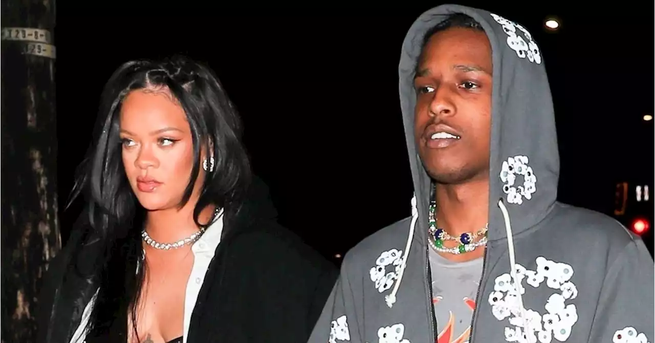 Pregnant Rihanna and A$AP Rocky Step Out Together for First Time Since His Arrest - E! Online