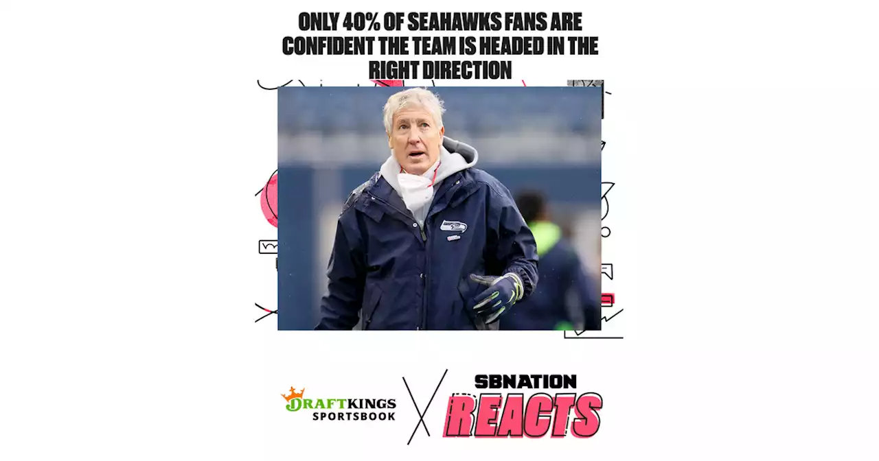 SB Nation Reacts: Fan confidence in Seahawks franchise is low entering NFL Draft